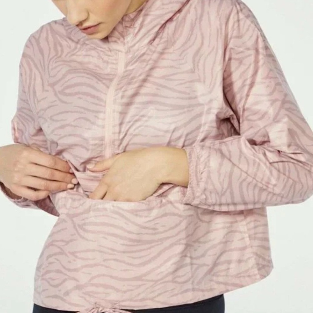 Marika Pink Zebra Print Jacket